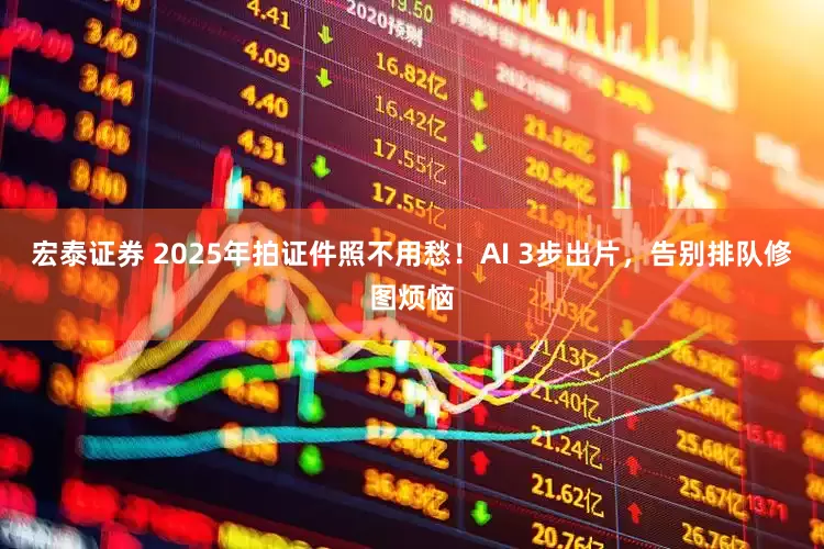 宏泰证券 2025年拍证件照不用愁！AI 3步出片，告别排队修图烦恼